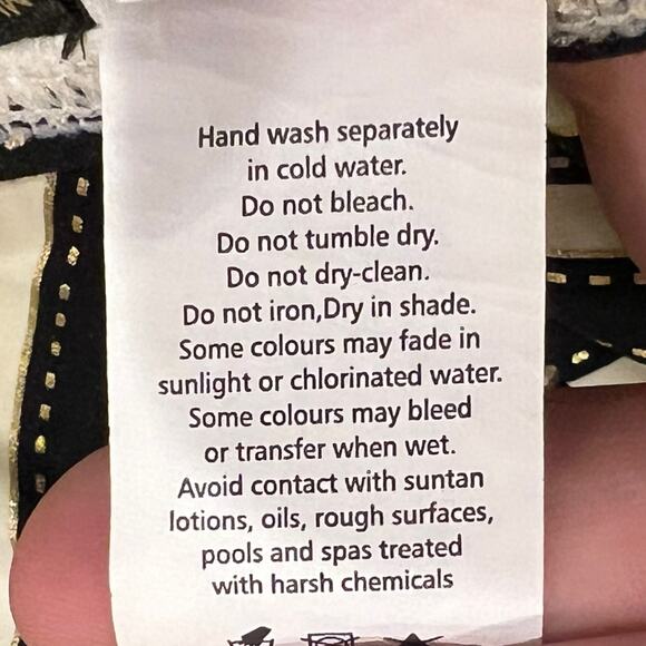 NIPTUCK SWIM Retro Barbie-Inspired Striped One-Piece Swimsuit - Size US 6 - Picture 9 of 16